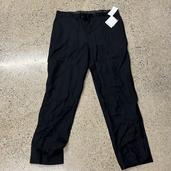 Calvin Klein suit separate black slim fit pants - Picture 3 of 4